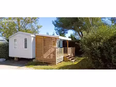 mobil-home irm super mercure access 2013 – climatisé – terrasse couverte