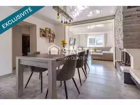 maison de 192 m² avec 4 chambres et terrain constructible