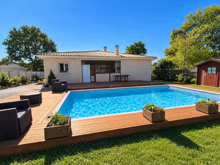 maison familiale avec piscine et beaux volumes