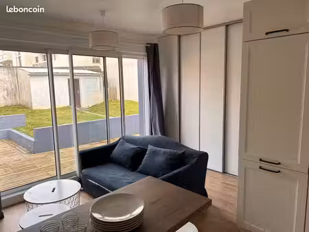agréable maison t2 meublée