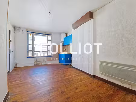 appartement 3 pièces à vendre au centre-ville de granville - réf. 12854jv