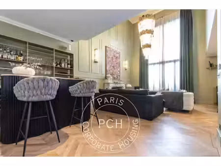 7 pièces meublé, balcon, terrasse, parking, neuilly sur seine