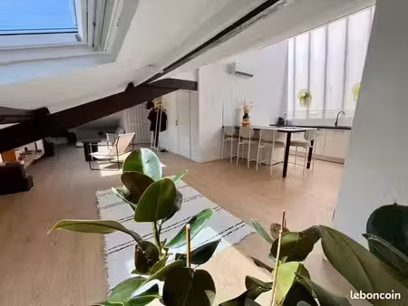 appartement rénové sous les toits