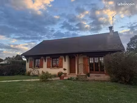 maison individuelle avec grand terrain de 2 000 m² et hangar de 100 m² – blet (18350)