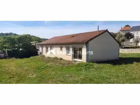 maison plain-pied avec double garage et terrain