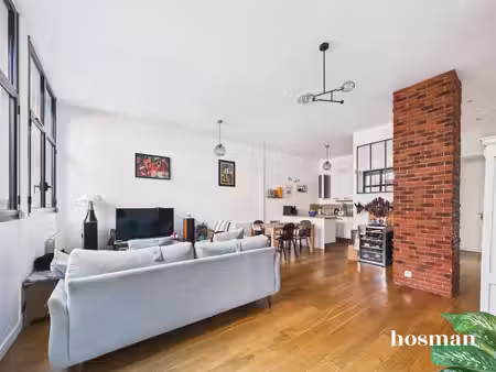 esprit loft ! appartement 4 pièces de 90 m² - calme et lumineux - rue gaston lauriau, mont