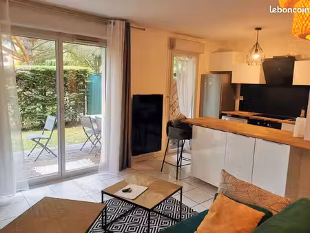 location t3 toulouse meublé 55m2 + terrasse + jardin de 30m2 : loyer 910 hc■loyer 910 hc