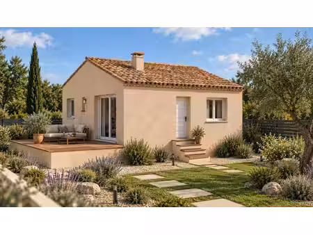 terrain avec maison neuf à vendre