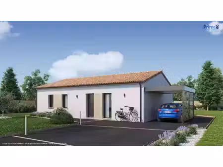 terrain avec maison neuf à vendre
