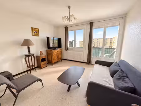 appartement 63m2 secteur bel-air annonay 2 chambres + balco