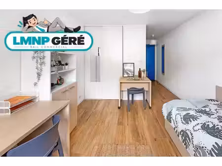 studio étudiant – investissement lmnp géré – idéal investisseur