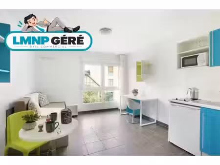 studio étudiant – investissement lmnp géré – idéal investisseur