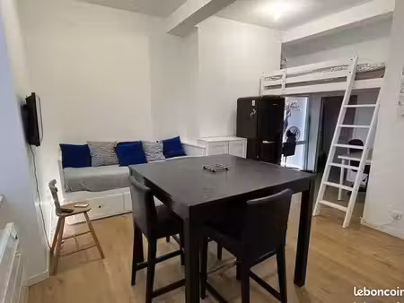 beau studio meublé de 22m² lumineux et calme
