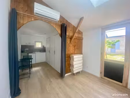 studio avec jardin