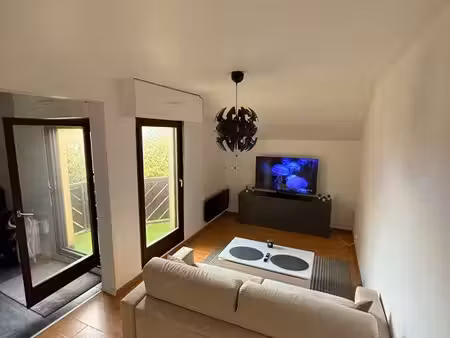 f3 meublé 68 m² – balcon – vue dégagée – garage privatif