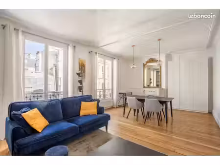 paris 17e (pereire) 2 pièces meublé - 47m² - traversant