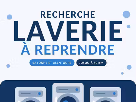 recherche laverie à reprendre
