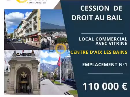 local 140 m² aix-les-bains