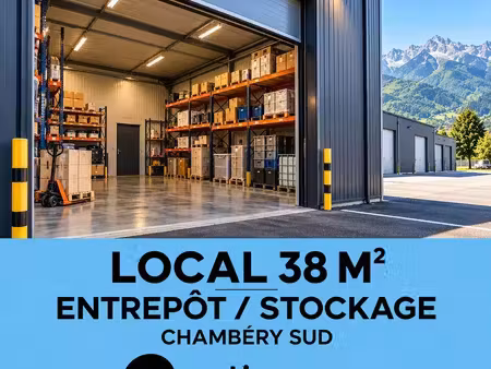 local d'activite 38 m² chambery