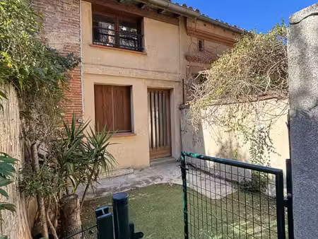 toulouse allée de brienne manufacture loue t1bis avec jardin