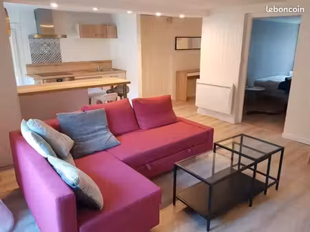 appartement meublé avec jardin