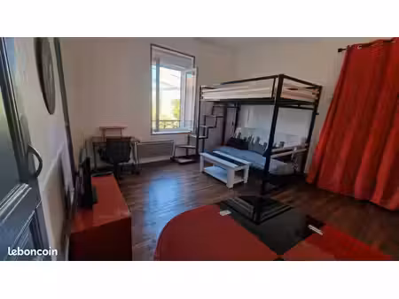studio meublé 33m²