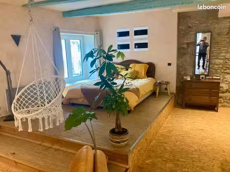 appartement loft meuble ambiance originale