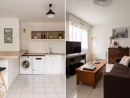 à louer appartement avec balcon et garage box fermé nant