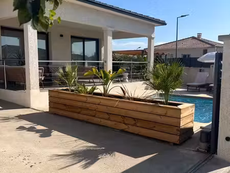 maison de plain-pied avec piscine - borgo