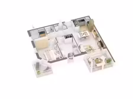 location appartement 3 pièces 62 m² à saint-paul-lès-dax (40990), 798 €