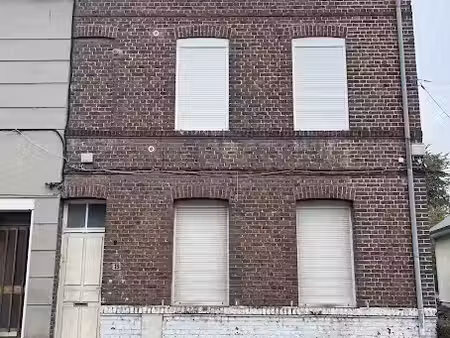 vente maison 3 pièces 85 m² à le cateau-cambrésis (59360), 48 000 €