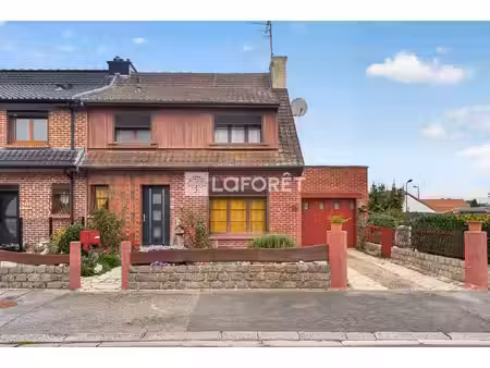 maison semi individuelle - 3 chambres - jardin - garage