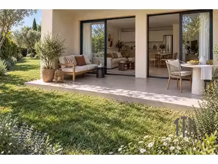 t3 prestige avec terrasse et grand jardin + 2 places de parking