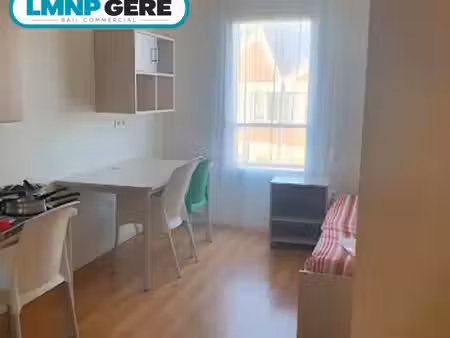 studio étudiant – lmnp 100 % géré – idéal investisseur