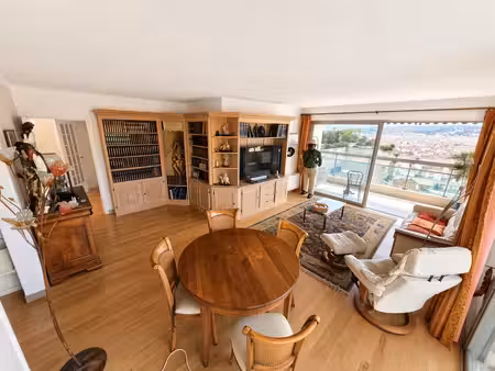 nice mont boron – superbe appartement 4 pièces avec terrasse
