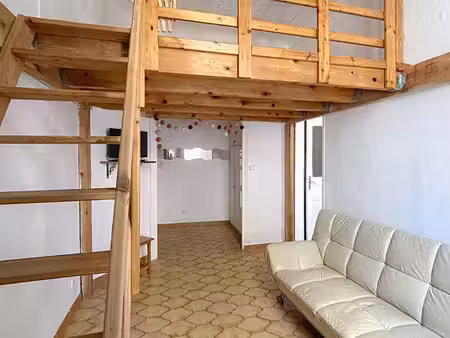 appartement t1 meublé / mezzanine / quartier baille - st cécile 13005 marseille