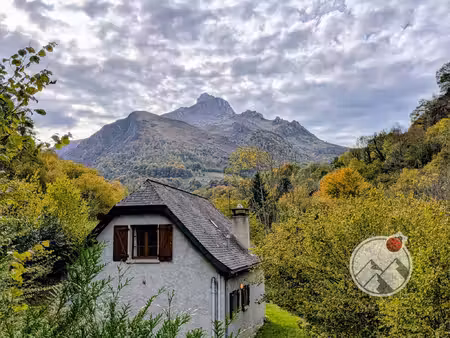 maison de montagne · estaing · val d'azun · terrasse · vue m