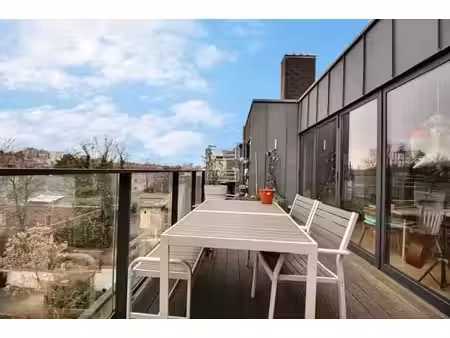 flagey - magnifique penthouse 3ch avec terrasse de 21m²