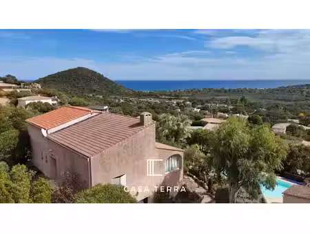 erbalunga - villa avec vue mer panoramique / sainte-lucie
