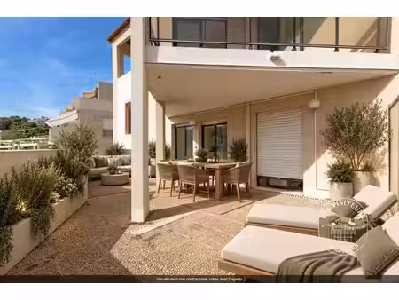 nice fabron - duplex 5 pièces avec terrasse, résidence avec piscine