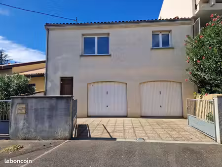 maison – 3 pièces avec deux garages – 70m² habitables - bordeaux caudéran