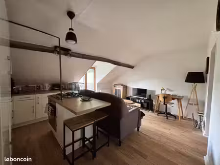 apart f1 rénove - 1 chambre - meuble ou pas - 500m gare de bernay