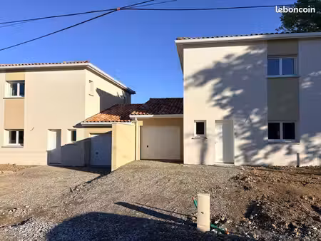 location maison jumelée t4 103m2 neuve muret