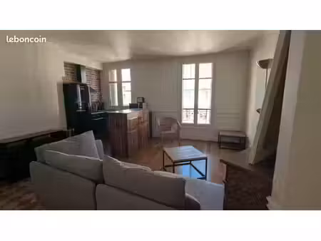 loue 2 pieces 39m2 - boulogne billancourt pont de saint cloud