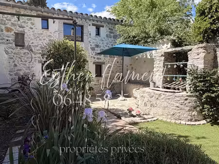 maison de village en pierre saint hippolyte du fort 4 chambres et jardin