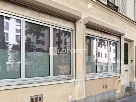 paris 20 - 2 pièces - 35.46m² - pyrénées - sous-sol de plus de 20m²