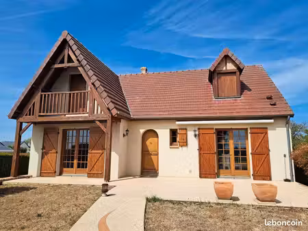pavillon 4 pièces 125m2■issoudun (36), pavillon t4 avec sous-sol, dependance et jardin clo