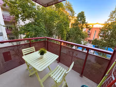 toulouse minimes canal du midi ? studio meublé avec piscine