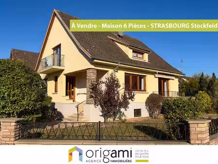 maison 6/7p - strasbourg stockfeld
