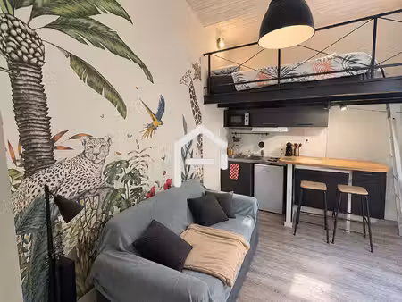 a louer : studio meublé de 16 m² à toulouse centre - proche gare matabiau et métro jean-ja